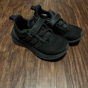 Adidas Kids All-Black Sneakers